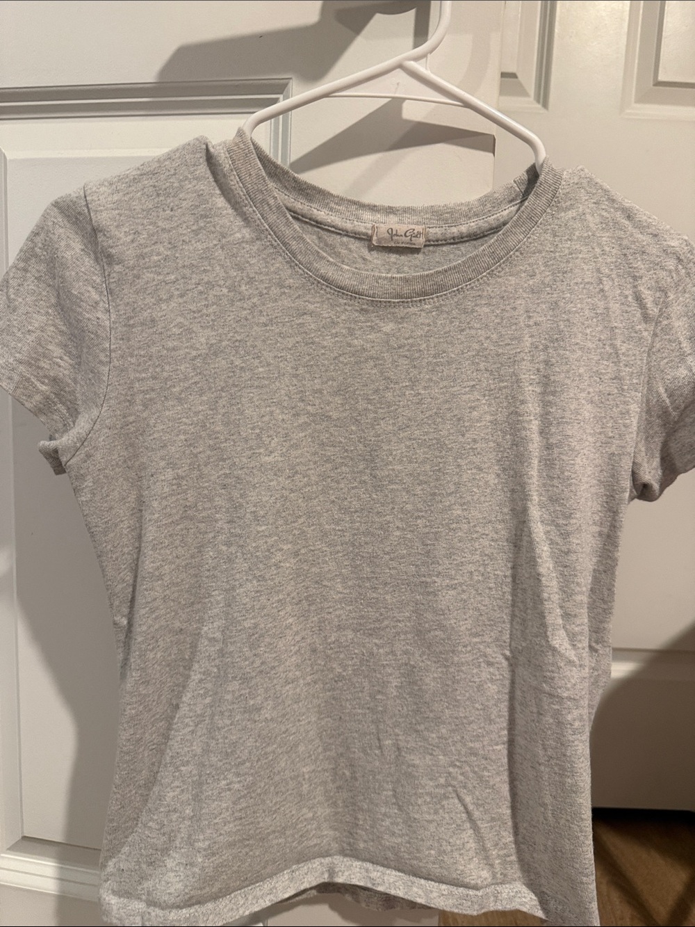 Brandy Melville Heather Gray Crewneck Tee
